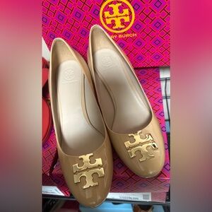 Tory Burch Tan Ballet Flats